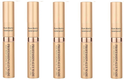 Luipui Premium Air Matte Color Bliss Lipstick / Lightweight,Waterproof (Sets 5(salmon, 30 ml)