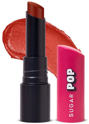 SUGAR POP Ultrastay Transferproof Lipstick 09 Cocoa Crush - Waterproof | Smudgeproof(Dark red shade with slight brown undertones, 4 g)