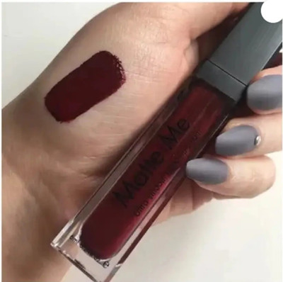Rudvya Matte Dark Marron Ultra Smooth Liquid Lipstick(dark maroon, 6 ml)