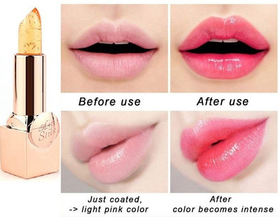 GABBU Transparent Color Change Jelly Moisturizing Lipstick(ORANGE, 3.6 g)