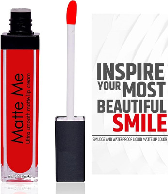 Arcanuy best berry red Lipstick for long lasting and smudge proof(red, 6 ml)