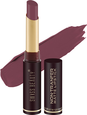 SWISS BEAUTY Non_Transfer Matte Lipstick (SB-209-07)(Mauve Blush, 2 g)