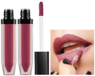 GABBU Combo Light pink Soft matte Smudge Proof Long lasting Liquid Lipstick(Light pink, 16 ml)