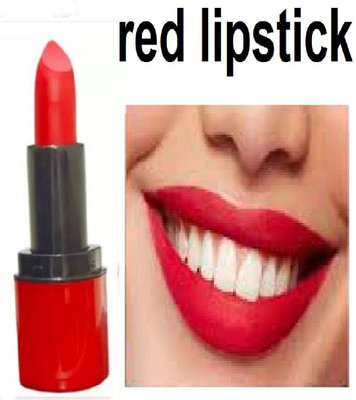 Luipui red matte lipstick pack of 1 waterproof and long lasting(red, 6 g)