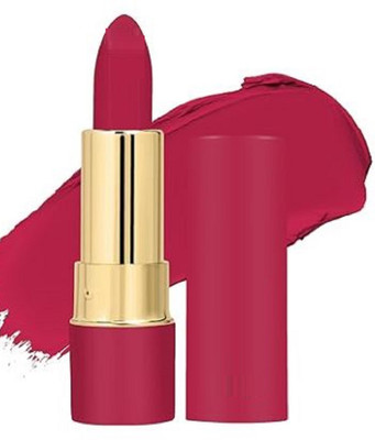 Luipui Amazing matte finish long lasting pink lipstick for matte look pack of 1(Pink, 5 ml)