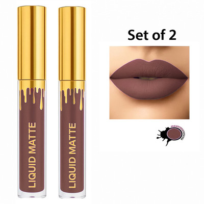 CB3 BEAUTY Super Stay Matte Ink | Liquid Lipstick | Smudgeproof | Non Transfer(DEEP BROWN, 6 ml)