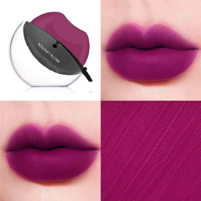 GFSU - GO FOR SOMETHING UNIQUE NEW APPLELIPSTICK WATERPROOF APPLE SHAPE LIPSTICK(MEDIUM VIOLET, 5 g)