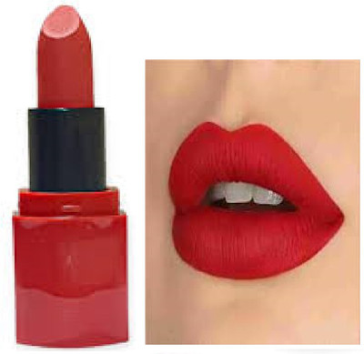 Luipui new waterproof matte lipstick branded red trending pack of 1(red, 6 g)