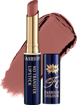 FASHION COLOUR Non-Transfer Creamy Matte Lipstick Waterproof & Smudgeproof Formula - Shade 56(RUBY RED, 2.6 g)