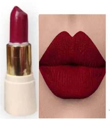 Luipui maroon matte look lipstick awesome pack of 1(maroon, 6 g)
