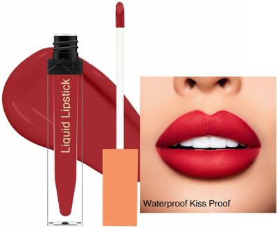YAWI Lip Mousse Enriched With Vitamin E & Non Sticky Lip Colour Formula(Tomato Red, 6 ml)