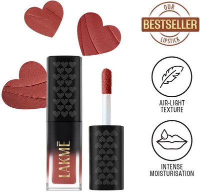 Lakmé Xtraordin-airy Lip Mousse Mini-Chocolate Temptation 1.8g(Brown, 1.8 g)