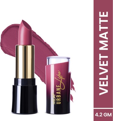 MILAP Urbane Velvet Matte Lipstick Waterproof & Smudge Proof Non Transfer Long Stay(Almond Rose, 4.2 g)