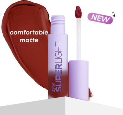 NYKAA SuperLight Cloud Liquid Lipstick Ruby Sour (5ml)(Ruby Sour, 5 ml)