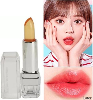 Emijun Mood Changing Moisturizer Anti-drying Long Lasting Lip Care Makeup(YELLOW, 3.6 g)