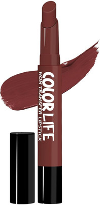Yuency Matte Attack Transferproof Lipstick(Intense-Brown, 2 g)