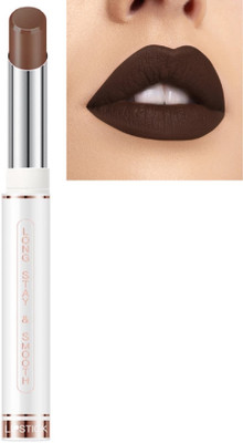 HUZURLU Non_Transfer Matte Lipstick 1 COFFY(maroon, 3.8 g)