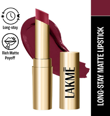 Lakmé Absolute 3D Lipstick(Wine Whisper, 3.6 g)
