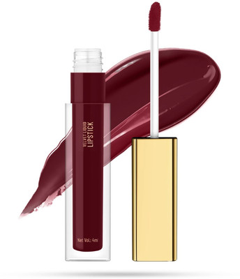 HUZURLU Lipstick Matte | Full Coverage(MAHOGANY RED, 3 ml)