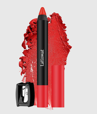 Latixmat Intense Matte Lipstick Waterproof Long Last Matte Lipstick(HOT RED, 3.5 g)