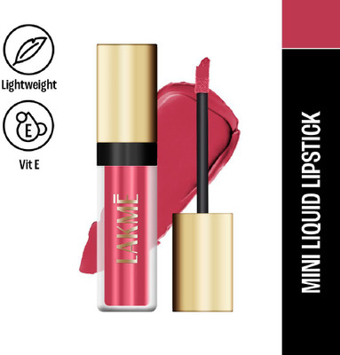 Lakmé Beyond Matte Lip Liquid(Pink Footprint, 2.4 ml)