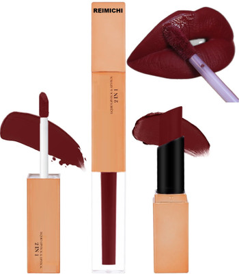 REIMICHI Lip 2 In 1 Liquid Lipstick with Lipstick For Girls (rose bud cherry)(rose bud cherry, 7 g)