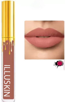 hich Smudge proof Waterproof Long lasting Liquid matte Lipstick Non Transfer(Multicolor, 6 ml)