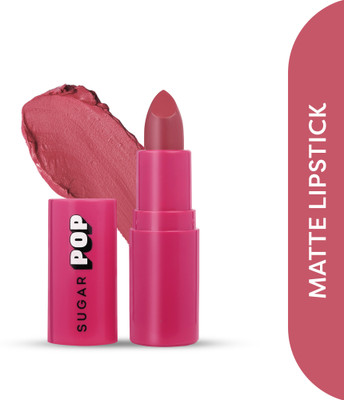 SUGAR POP Matte Lipstick | Non-Drying | Lightweight | Satin matte finish(01 Taupe, 4.2 g)