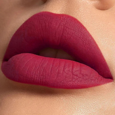 AEPRUY Non-Transfer Creamy Matte Lipstick Waterproof & Smudgeproof(Cranberry, 4 ml)