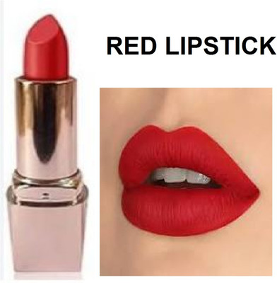 Luipui RED MATTE LOOK LIPSTICK PACK OF 1 BEST FOR AWESOME GIRL(RED, 6 g)