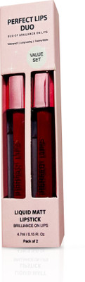 C.A.L. Los Angeles Perfect Lips Duo A(Pack of 2)(Multicolor, 8 g)