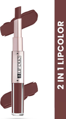 AEPRUY Duo 2 in 1 Lipstick Matte liquid and crayon lipstick(Brown, 12 ml)