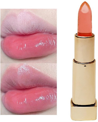 BLUEMERMAID Jelly Color Changing Gel Lipstick Set - Moisturizing Clear Lip Gloss(PINK, 3.6 g)