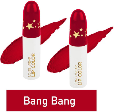 THTC NON TRANSFER MATTE FINISH WATER PROOF & LONG LASTING LIQUID RED LIPSTICK(RED, 6 ml)
