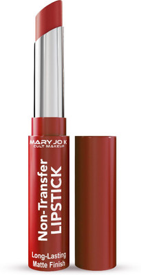 MARY JO K CULT MAKEUP NON-TRANSFER LIPSTICK(RED BLAZE, 20 g)