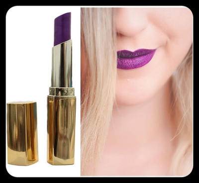 BLUEMERMAID Smooth & Creamy Texture Purple Lipstick, Ensures Easy Application_LS265(PURPLE, 3.6 g)