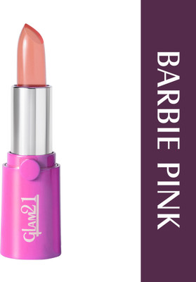 Glam21 Cosmetics Gel Based Ultra-Moisturizing Lightweighted Lipstick with Glossy Shine Formula(Barbie Pink, 3.6 g)