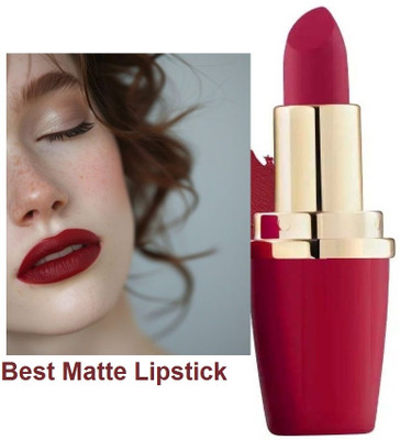 manasona Transfer 48 Hours Waterproof/Smudge Proof Lipstick(Deep Red, 4.2 g)