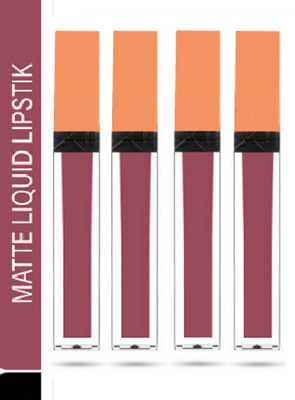 Luipui CREAMY LONG LASTING, FULL COVERAGE LIPSTICK FOR ALL DAY WEAR PACK OF 4(BLUSH PINK - 234, 36 ml)