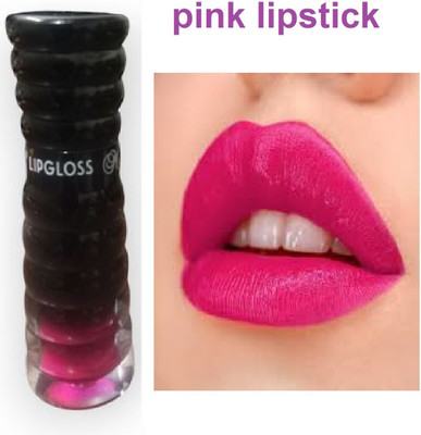 Luipui new long lasting matte lip gloss pink lipstick pack of 1(pink, 6 ml)