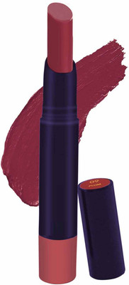 WOONGMI Creamy Matte Lipstick for women | Smooth Glide | One Swipe Pigmention(PLUM, 3.8 g)