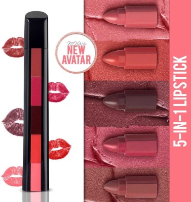 TOPQ Fabulous Red shade Matte Finish 5in1 premium edition lipstick(Premium edition, 10 g)