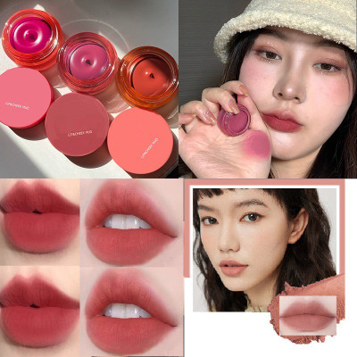 AFARAXIA 3 in 1 Lip, Eye & Cheek Tint(drack Red, maroon, drack peach, 30 ml)