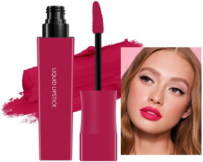 CATERINACHIARA Totally Matte Liquid Lipstick One Swipe Application(TABOO, 5 ml)