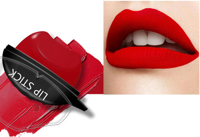 THTC Apple Shape Coat Non-Sticky Lip Lock Waterproof Long Lasting(RED, 10 g)