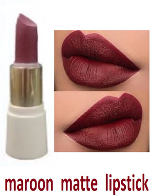 Luipui maroon matte look lipstick best for lady(maroon, 6 g)