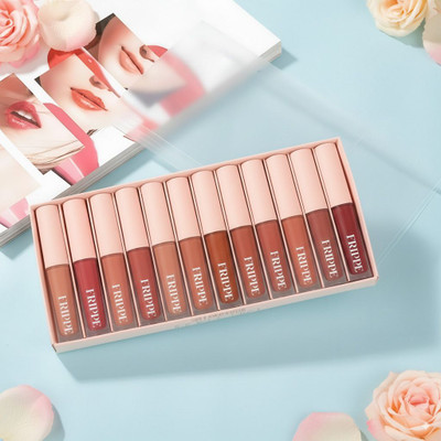 FRIPPE Garg Beauty Ultimate 12-in-1 Mini Silk Matte Liquid Lipstick Set(MULTICOLOR, 20 ml)