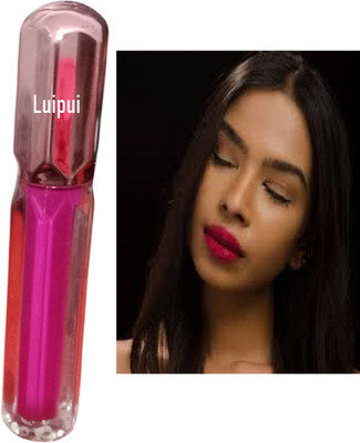 Luipui liquid pink lipstick, trending pack of 1(pink, 9 ml)