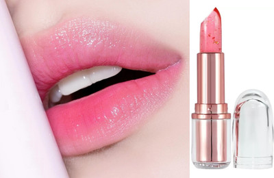 SEUNG Crystal Jelly Lipstick Magic Temperature Change Color Lip(PINK, 3.6 g)