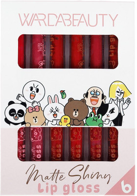 My Colors 6 Pcs Dual Matte Liquid Lipstick Set, Waterproof Long Lasting(Lip Gloss Set, UP TO 12 HOURS, Lip Makeup Gift Kit for Women Girl, 6 ml)